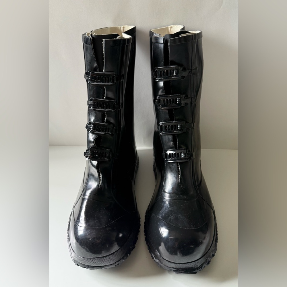 Talon Trax Rubber Overboots Black Men's Size 11 New with Tags